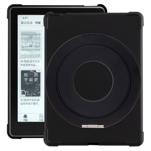 Coque Hanvon Clear 6 Pro 2024 avec support de bureau noir protection intégrale