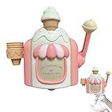 Crème Glacée à Bulles Jouet de Bain | Jeu d'eau Éducatif et d'Imitation - Machine À Bulles...