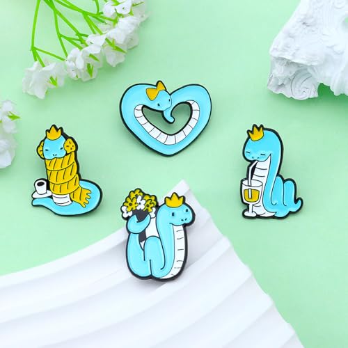 Image of 5Pcs Cartoon Capybara pin, Cute Animal Enamel Pin, Birthday Cake Donut Coffee Corn Roll Lapel Pin Alloy Backpack Pin Enamel Badge Suitable for Daily Decoration Clothes Sweater Hat Bag Collection Party Gift