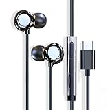 BZINK TC01 Ceramic Earphones USB C Sleep Headphones, Noise Blocking Sleep Earbuds, Small Earplugs for Side Sleepers, Snoring, Travel, Three-Frequency Ultra Large Diaphragm for Superior Sound Quality