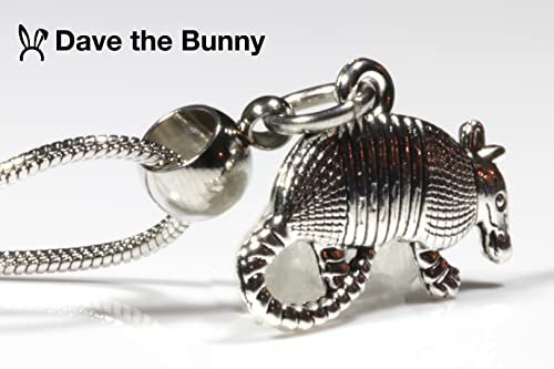 Image of Dave The Bunny Armadillo Charm Jewelry