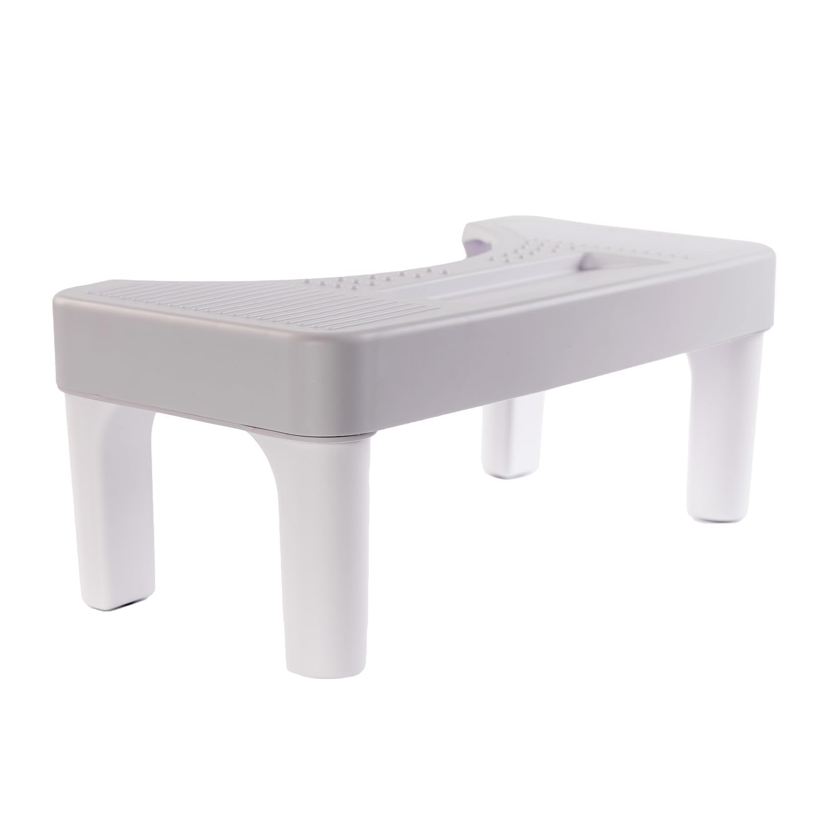 6.7 Inch Step Stool,ROVTERN Portable Plastic Foot Stool,ROVTERN Non-Slip Potty Stool for Bathroom — view 7
