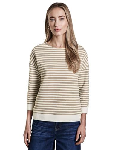 T-shirt rayé femme Street One anti-déformation coton
