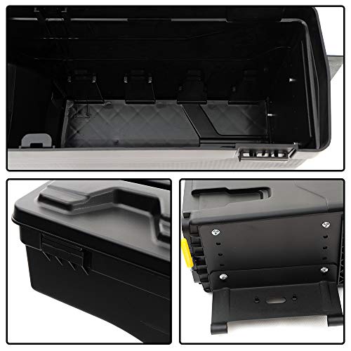 Cheda 1 Pair Truck Bed Storage Toolbox Compatible With 2017 2018 2019 2020 Ford F250/F350 Super Duty Left & Right Sides Box #TOP7