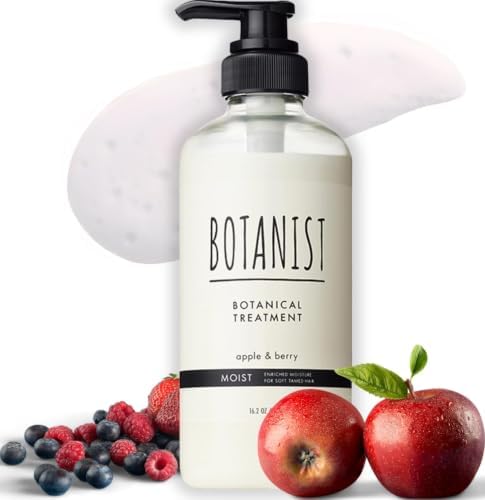 Botanist Hydrating Conditioner for Women Dry Hair, Daily Hair Conditioner for Dry Damaged Hair with Protein & Avocado Oil, Argan Oil CONDITIONER for Men Made in Japan, 16.2 Fl Oz Apple & Berry, MOIST