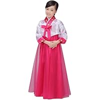 CBTRFASHION Conjunto de disfraz coreano de Hanbok para niñas