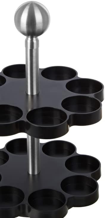Premier Housewares Spice Rack, Spice Jars, Spice Rack with Spices Included, Spice Racks Free Standing - 16 Bottles