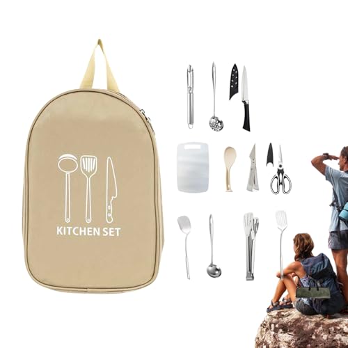 Ustensiles de cuisine de camping Teksome et pinces portables de trekking