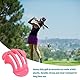2 Stück Golf Ball Liner Template, Golf Ball Liner mit Markierungsstift, Golf Ausrichtungs-Set für Putt, Golf Ball Marking Tools mit Tri-Line Patterns, Golfball-Liner-Vorlage für Perfekten Schwung
