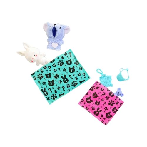 Barbie Cutie Reveal con 5 sorpresas y accesorios miniatura 4