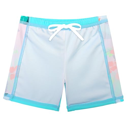 Image of TFJH E Girls Short Sleeve Swimwear Two Piece Swimsuit UPF 50+ Rash Guard Sets UV 3-12Y