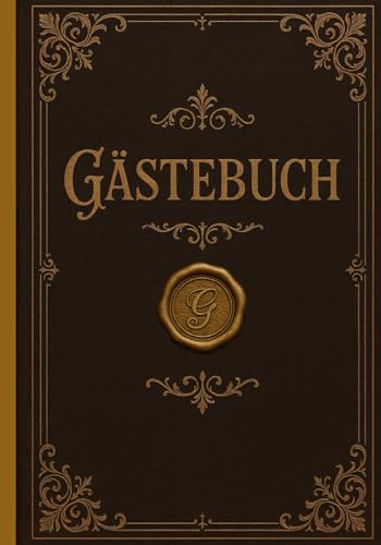 Vintage Gästebuch der besonderen Momente: Antikes...