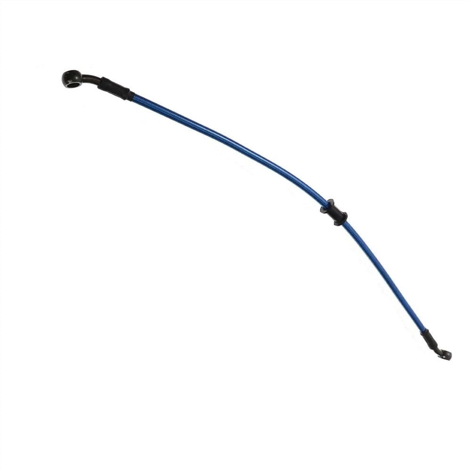 Ksxzw Blue Motorbike Part 600Mm Universal Motorcycle Brake Line Motorbike Braided Steel Hydraulic Clutch Oil Hose Tube(Blue)