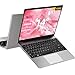 bvate PC Portatile 14 pollici Notebook Win 11 upto 2.8 GHz 256 GB ROM Supporta l'espansione SSD 1TB Celeron N4020 2.4G+5G WiFi 4.2 USB HDMI Tastiera italiana membrana mouse senza fili-U