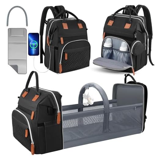 Wurzfolk Large Capacity Diaper Bag Backpack