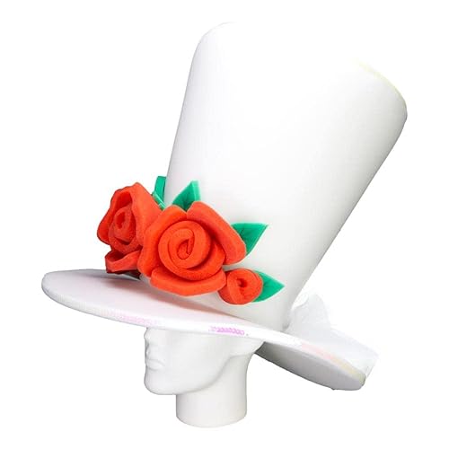 Vista 142 de FOAM PARTY HATS: Venezuela Bride Hat - Wedding Party Hat - Hora Loca Hat - Bachelorette Party Hat - Bridal Shower Hat - Wedding Hair Vine Hat