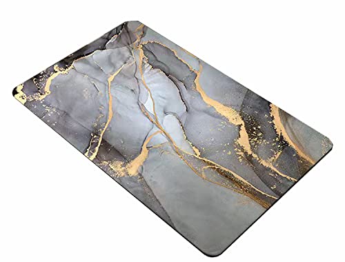 ZANBEI Alfombrilla de baño de tierra de diatomeas, antideslizante, secado rápido con agua, alfombrilla de ducha suave absorbente de diatomita, para suelo de ducha (15.7 x 23.6 pulgadas, color Visalia)