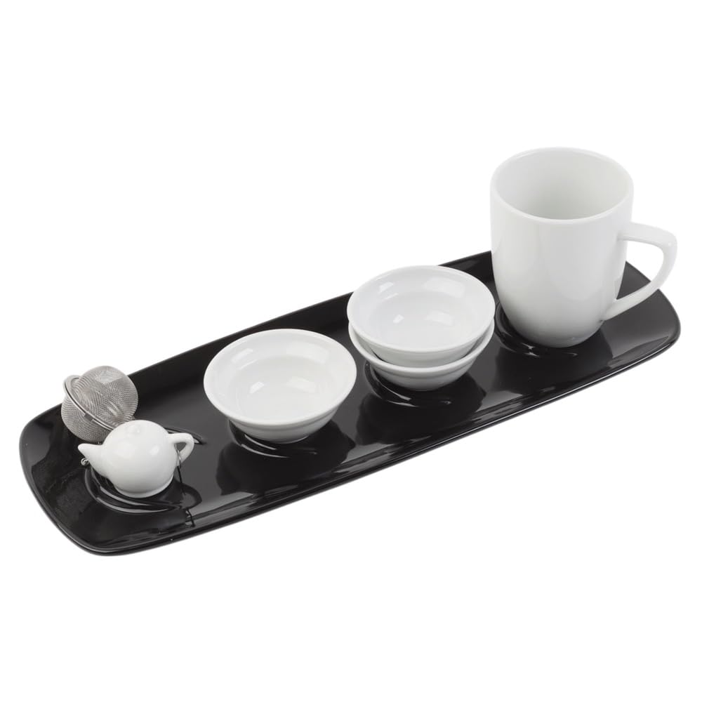 Tasses à thé en porcelaine blanche anti-taches Holst Porzellan FD 132 CFT6