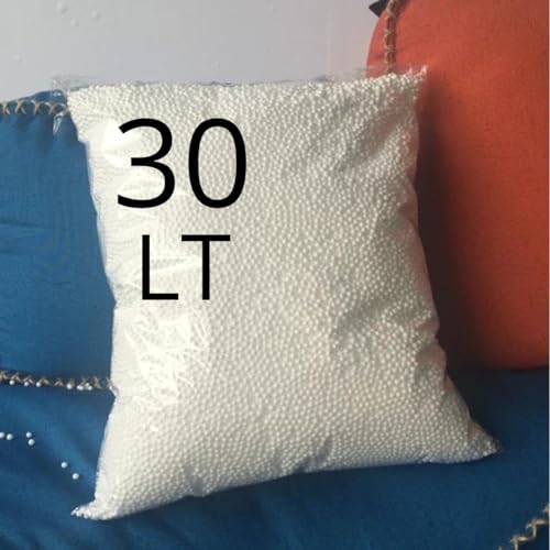 Isopor Pérola Bolinha Enchimento Puff E Artesanato 30 Litros