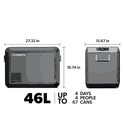 Dometic CFX3 45 Liter Portable Refrigerator And Freezer thumb #1