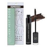 Lash Next Door Espresso Brown Mascara- Volumizing & Lengthening No Clump Smudge-Proof Makeup for Lashes- Beauty Products for Women- 1-Pack by Brooklyn and Bailey