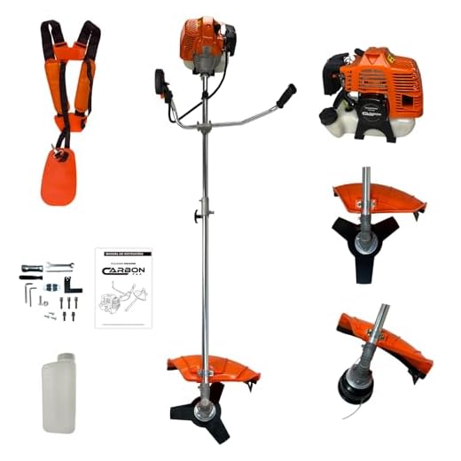1. Roçadeira a Gasolina - Carbon Fak