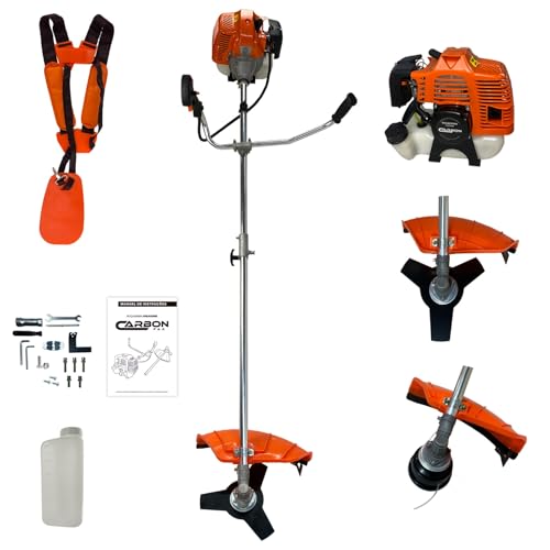 Roçadeira Gasolina Bipartida Profissional 52cc 2,5HP Muito Potent...