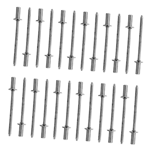 SOLUSTRE 50pcs Closed Type Rivets M32*8 Practical Rivets for DIY Projects 304 Construction Ideal for Various