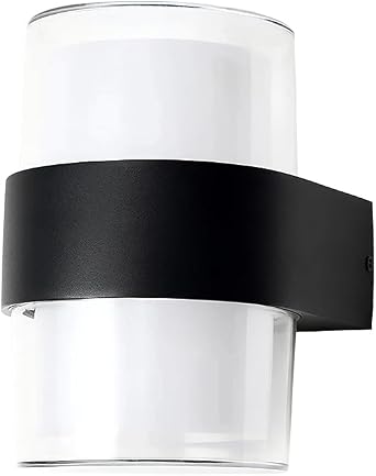 Bora LED Duvar Aplik 12W IP54 – Günışığı 3200K, 1170 Lümen, Su Geçirmez İç ve Dış Mekan Aydınlatma, Bahçe Balkon Teras Ev Koridor için [Enerji Sınıfı F]