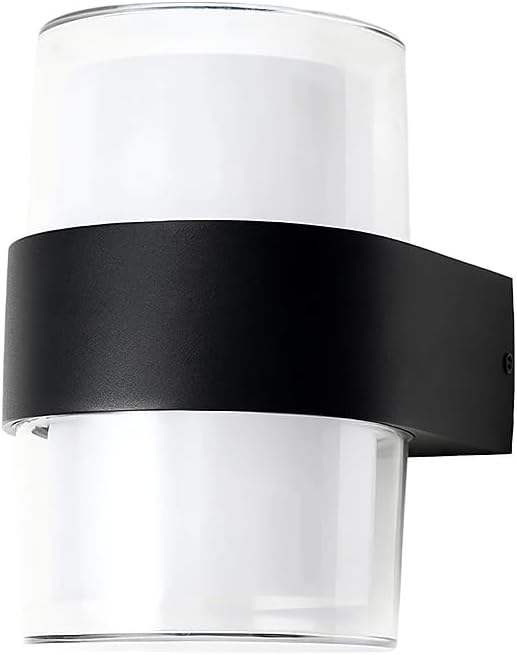 Bora LED Duvar Aplik 12W IP54 – Günışığı 3200K, 1170 Lümen, Su Geçirmez İç ve Dış Mekan Aydınlatma, Bahçe Balkon Teras Ev Koridor için [Enerji Sınıfı F]