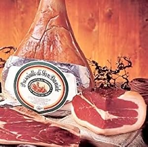 Prosciuttificio Prolongo mind 16 Monate luftgetrockneter Rohschinken Prosciutto di San Daniele DOP natürlich gereift Premium Qualität ohne Knochen - ''Gambero Rosso'' Preisgekrönt (1,2kg)