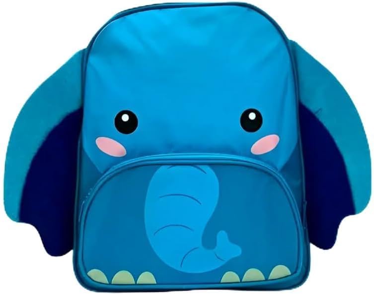 Mochila Infantil de Personagens Bichinhos – Diversão e Conforto para a Escola com Design Criativo e Encantador, Elefante!