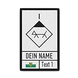 9,8x6cm Copytec Feuerwehr Sachsen Spürhund Diensthundeführer Hund Rank Patch #44777