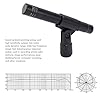Womamaxsc Small Diaphragm Condenser Microphone, Instrument Condenser Mic with Clip, XLR Noise Reduction Mic for Piano Guzheng Guitar Violin, Aluminum Alloy Body with Wide Frequency #2