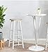 WOLTU 2X Taburete de Bar Muebles Cocina Silla de Comedor Taburete Alto...