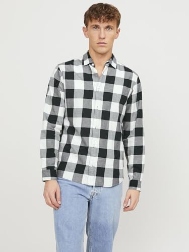 Jack & Jones Junior JJEGINGHAM SHIRT - Overhemd - Ensign Blue Jan24i01i K12