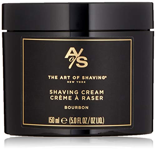 The Art Of Shaving Shaving Cream For Men - Shaving Cream Mens Beard Care, Protects Against Irritation And Razor Burn, Clinically Tested For Sensitive Skin, Bourbon, 5 Ounce #TOP9