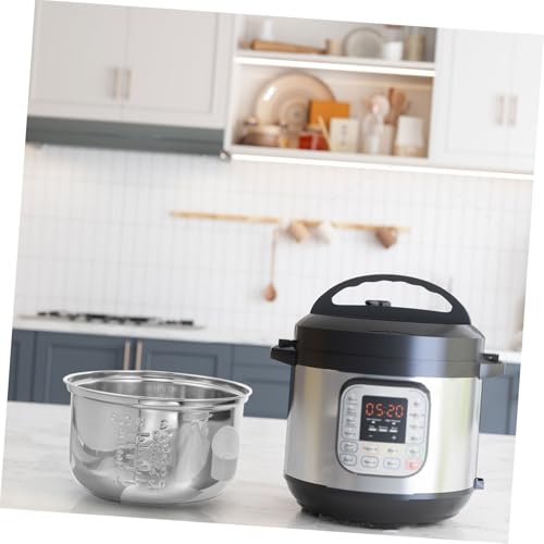 Operitacx 4 Cup Rice Cooker Inner Pot Replacement 304 Stainless Steel 2L Non-Stick Cooking Pot Liner for Home Electric Rice Cooker Accessory - Image 6