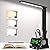 Small Desk Lamp for Home Office Bedroom, LED Desk Light with USB Charging Ports, Touch Table Lamps with Four Brightness Levels and 3-Way Dimmber Mode for Study, Kids Teens, Pen/Phone Holder, RGB Light