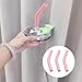 Lilaly 6 pcs Silicone Straw Tips, Metal Straws With Silicone Tip, Rubber Straw Tips, Silicone Tips for Metal Straws, Silicone Straw Covers, Silicone Straws (Pink)