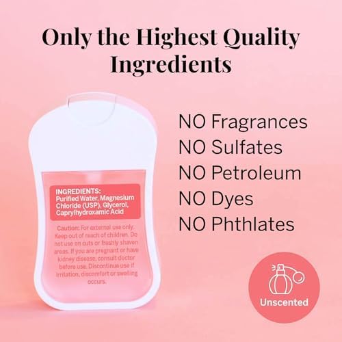 Miniatura 6 de Pixie Pure Magnesium Spray 1.35oz  Grado USP  Alivio tópico de absorción rápida para dolores corporales, sueño y molestias menstruales  Tamaño de