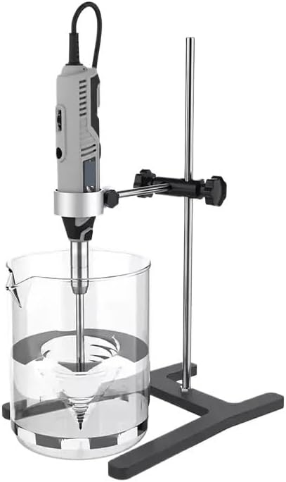 Homogenizer, Lab High Shear Cosmetics Homogenizer with Stand for Liquid Lotion Cream,MHZ-02-1