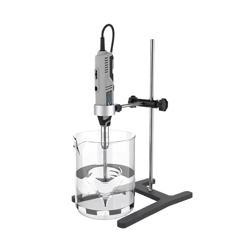 Homogenizer, Ultrasonic Homogenizer Cosmetic with Stand for Liquid Lotions and Creams,Lab Mixer(Mhz01)