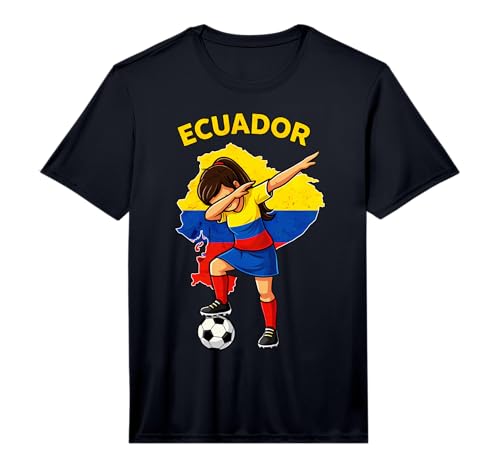 Ecuadorian Girl Dab Pose Ecuador Performance T-Shirt