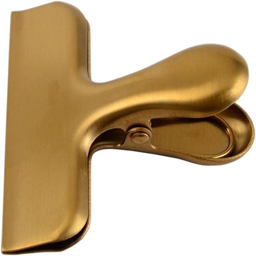 Stainless Steel Chip Clips Set of 12 - Large 3 Inch Metal Closure Clips for Bags and Food, Perfect for Home and Kitchen Usage - Keep Your Snacks Fresh and Tidy, Ideal for Any Food