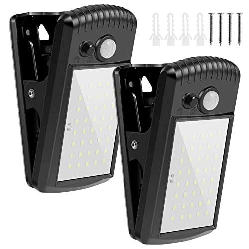 Luce Solari LED Esterno 40 LED Lampada Solare da