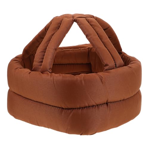 MOTHNUR Casco Protector Anticaídas para Personas Mayores Gorra Protectora Reforzada de Algodón y Esponja Suave Ajustable con Correa Transpirable para Uso Diario y Prevención de