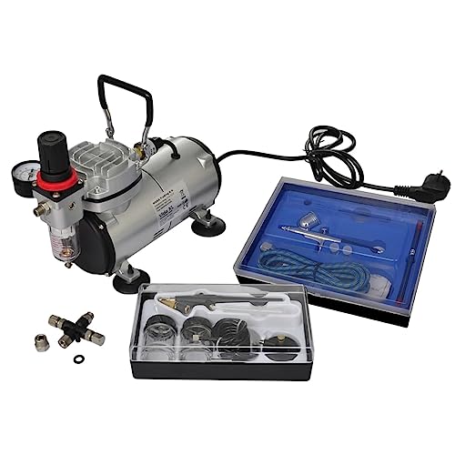 VidaXL 140283 Kit compresseur Airbrush professionnel 2...