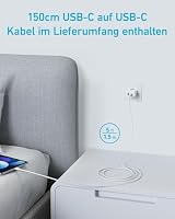 Anker 20W USB C Ladegerät, Netzteil USB C, PD Schnellladegerät Doppelpack – Ansicht 3