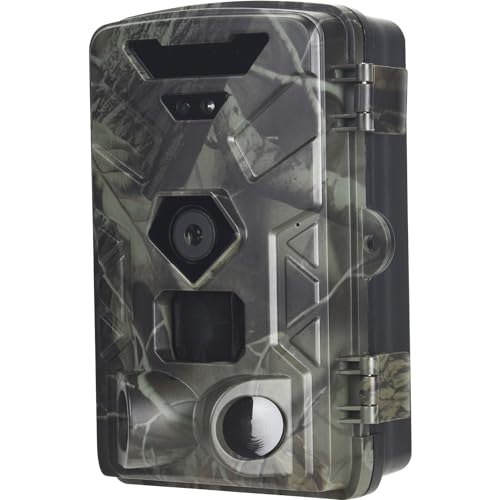 Denver WCT-8016 Wildkamera – 50 MP Fotos, 4K UHD Video, Nachtsicht mit IR-LEDs, Bewegungsmelder, Wasserdicht IP65, Ideal für Wildtierbeobachtung & Überwachung